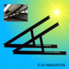 Mounting solar module 5W - 100W infinitely adjustable ModultragAufr mounting roof attachment