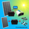 Solar200-2 Komplettes 220V Solarspeichersystem 200 Watt Solaranlage