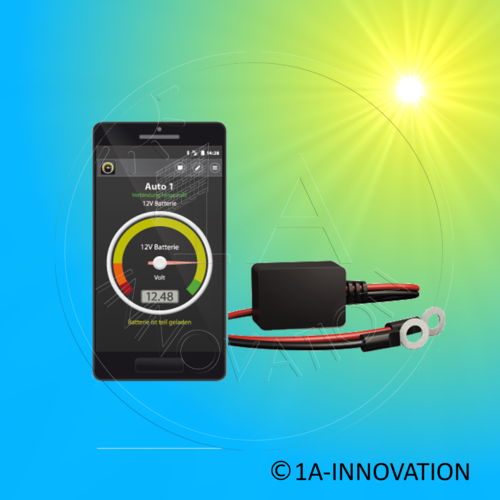 Battery-Guard Bluetooth® Batterieüberwachung 6 V 12 V 24 V Ladeüberwachung
