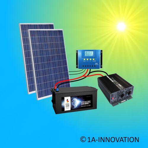 Solar 500-12 Complete Solarstoragesystem 500 Watt