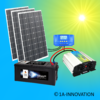 Solar300-1 (280Ah) Komplettes 220V Solarspeichersystem 300 Watt Solaranlage