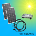 200W solar system for feeding into your own home network single-phase