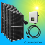 2800W solar system for feeding into your own home network single-phase