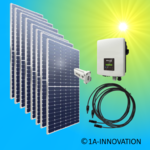 2960W Solaranlage 2,96kW zum Selbstverbrauch im Hausnetz einphasig