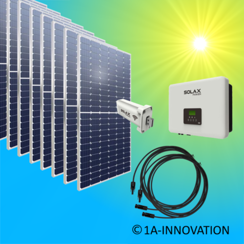 5000W Solaranlage 5kW zum Selbstverbrauch im Hausnetz dreiphasig