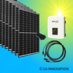 10000W Solaranlage 10kW Selbstverbrauch im Hausnetz dreiphasig