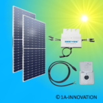 600W solar system for feeding into your own home network single-phase