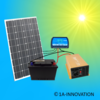 Solar 100-1RS Complete Solarstoragesystem 100W pure Sinus