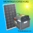 Solar 100-1RS Complete Solarstoragesystem 100W pure Sinus