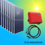 1500W Solaranlage SMA 1,5 kW Einspeisung Hausnetz einphasig