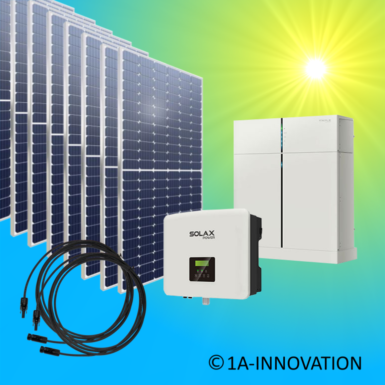 10000W Solaranlage Hybrid Speicher 10kW zum Selbstverbrauch dreiphasig
