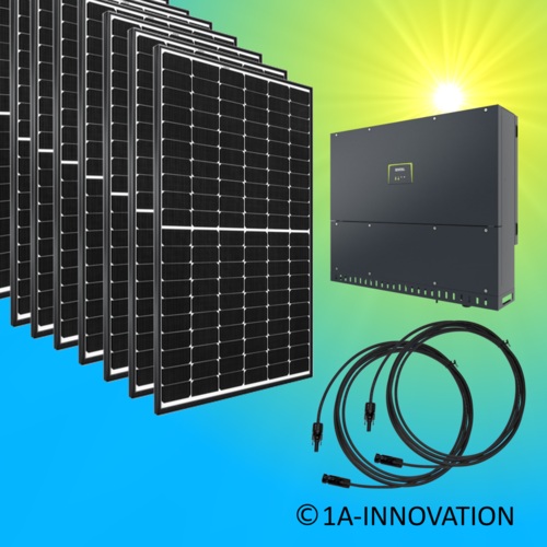 60000W Solaranlage 60kW zur Einspeisung Selbstverbrauch dreiphasig