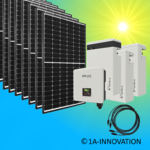15000W Solaranlage Hybrid Speicher 17kWh zum Selbstverbrauch dreiphasig