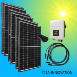 2400W solar system for feeding into your own home network single-phase