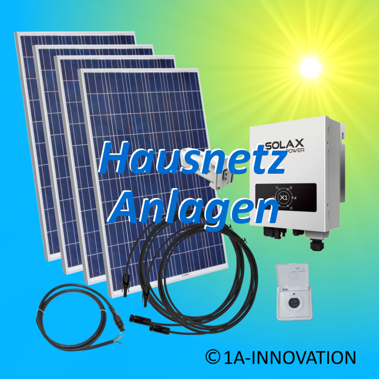 3000Watt Photovoltaikanlage PV Solar Anlage 3KW Set mit Wechselrichter 